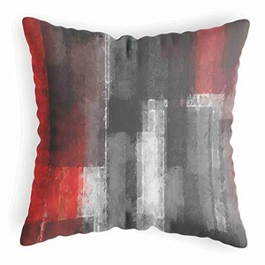 abstract couch pillows