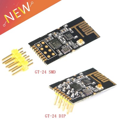 GT-24 NRF24L01+PA+LNA 2.4G Wireless Module Long-Distance Transceiver (5Pcs)