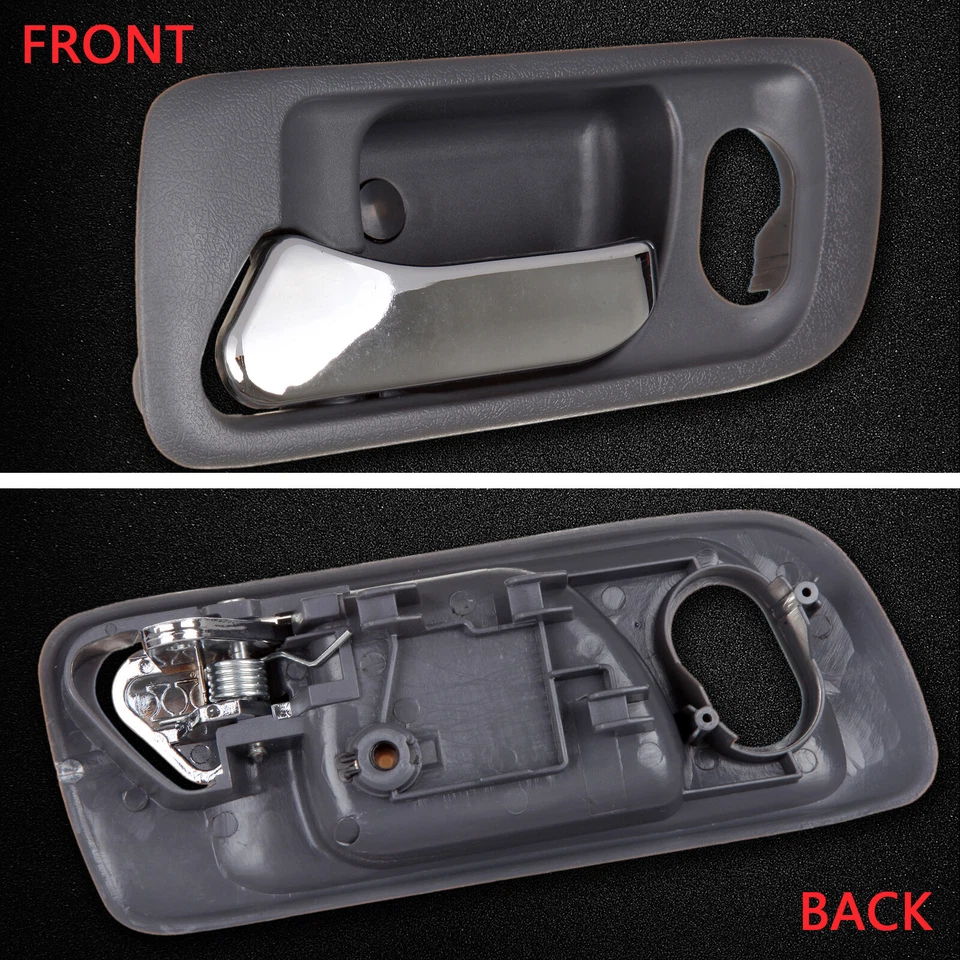 Manija de puerta delantera izquierda interior gris del conductor para Honda Accord 98-02 Foto 3 de 4
