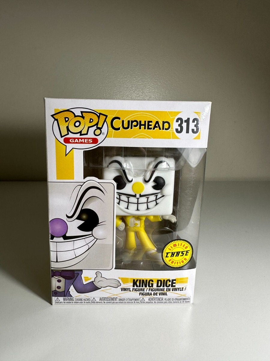 Funko Pop Games: Cuphead - King Dice #313 (Yellow) Chase