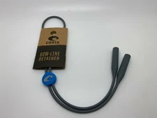 Costa Del Mar BOW-LINE Adjustable Eyewear Leash NEW - strap, retainer, GREY