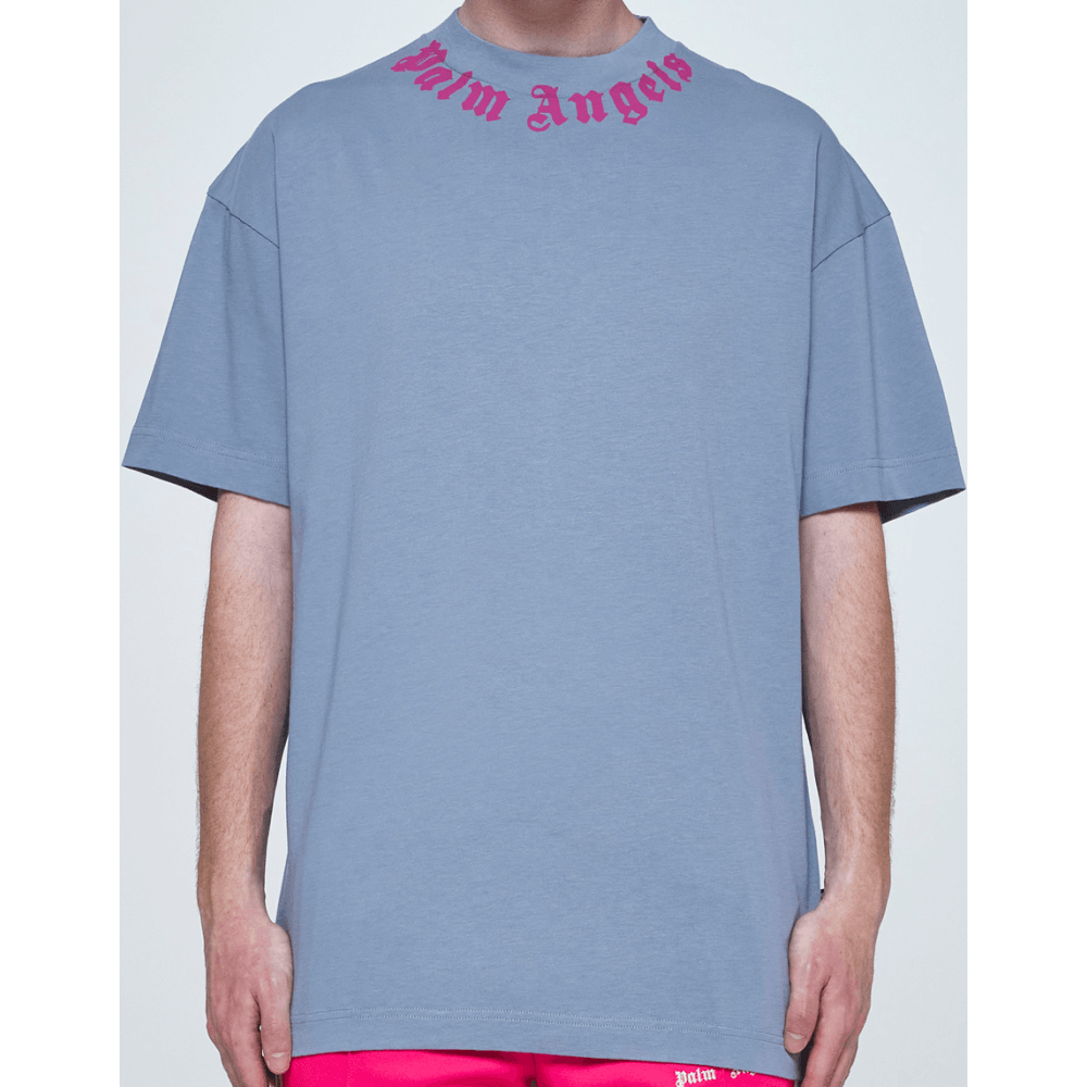 24SS【新品】Palm Angels ネックロゴ Ｔシャツ 半袖 XXL 24SS【新品】Palm Angels ネックロゴ Tシャツ 半袖 XXL