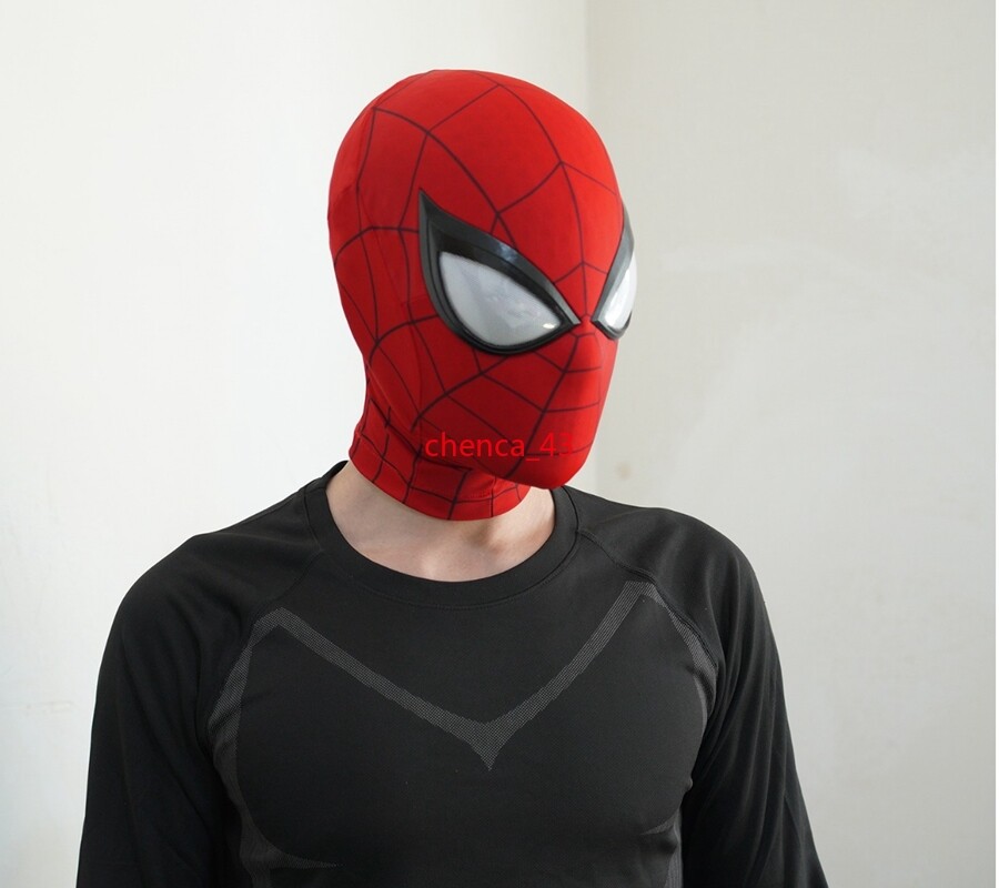 Replica 1:1 PS4 Spider-Man 3D Mask Full Helmet Cosplay Spiderman