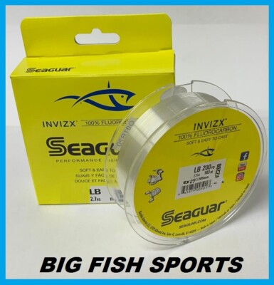 Seaguar InvizX Fluoro 600yd - tienda de pesca en línea, el mejor