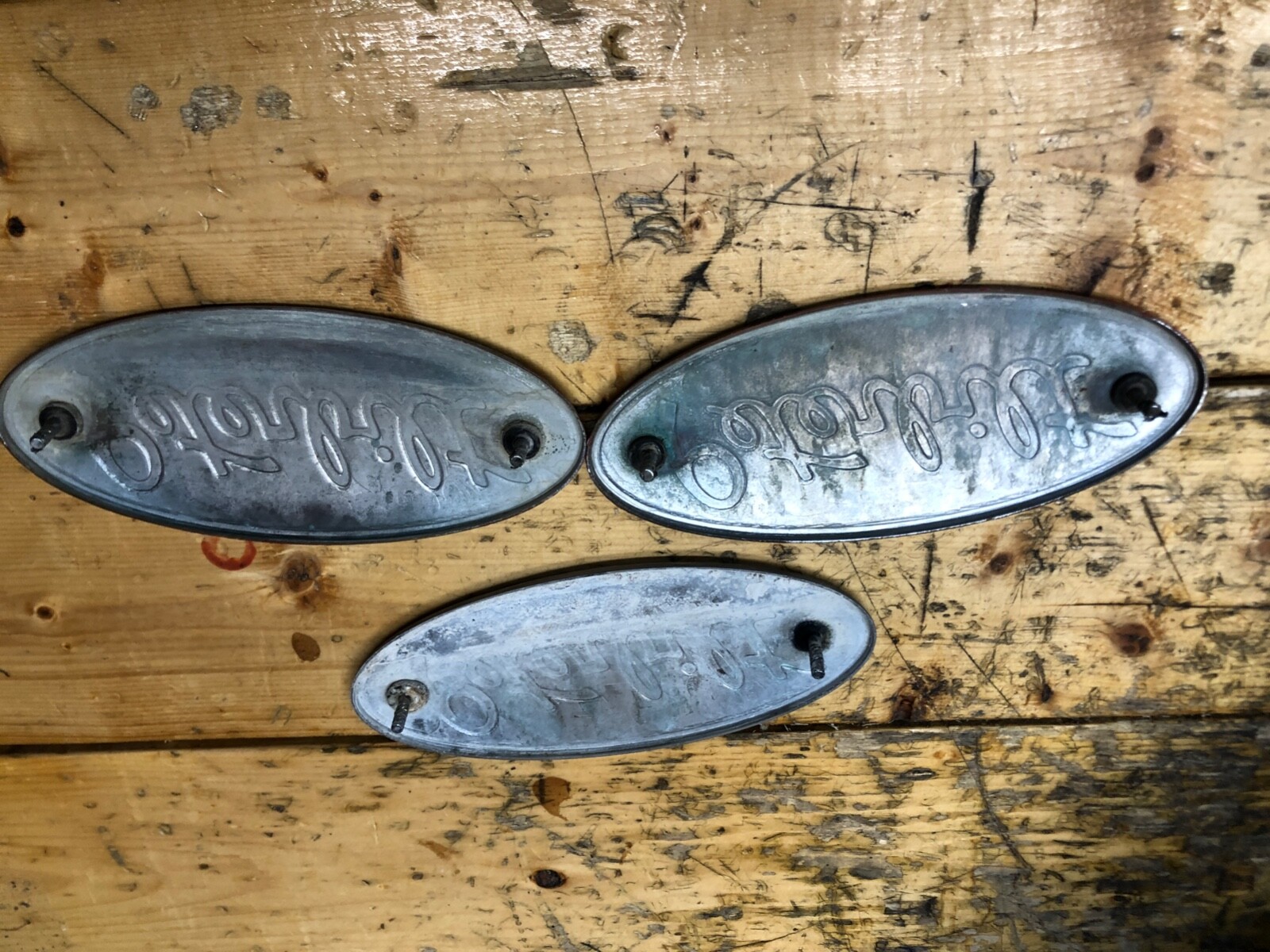 OEM ORIGINAL PETERBUILT 359 379 8" HOOD EMBLEMS ORNAMENT SET OF 3 eBay