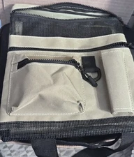 Treasure And Tool Bag For Metal Detecting Finds  & Pinpointer Holder . Detector