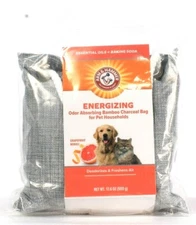 Arm & Hammer 17.6oz Refreshing Odor Absorb Bamboo Charcoal Bag Grapefruit Neroli