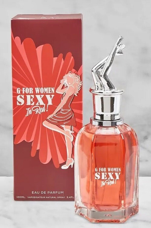 G FOR WOMEN SEXY IN RED designer oz perfume spray by MCH