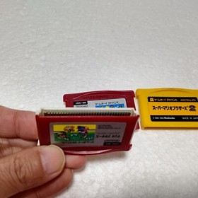 Nintendo Gameboy Advance Famicom mini Super Mario Bros. 1 & 2 & Mario Bros. Set