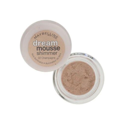 Maybelline Dream Mousse Shimmer Face Illuminator 02 Champagne - Picture 1 of 1