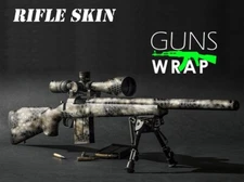 Camo Guns Wrap Skins Premium Vinyl Sticker Matte Rifle Pre-Cut SOTA-15