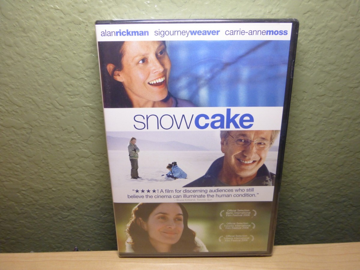 Snow Cake (DVD, 2007) Alan Rickman Sigourney Weaver Carrie-Anne