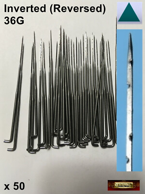 M00713x50 MOREZMORE Bulk 50 Felting Needles 36G MEDIUM INVERTED REVERSED Dry NF