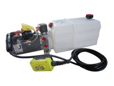 KTI 6 Quart Double Acting 12V Hydraulic Pump ...