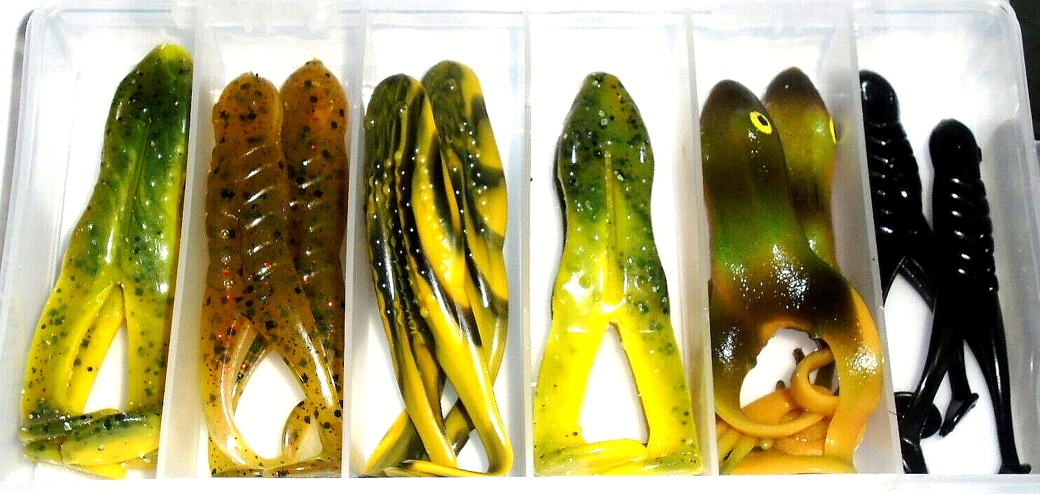 MKA/Budda 3/8 Toad-A-Lac Frog Buzzbait & Toad Package (Includes Box & 12 Frogs) - Image 2