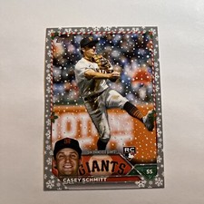 2023 Topps Holiday - Metallic #H114 Casey Schmitt (RC)