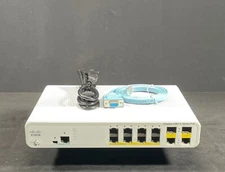 Cisco 2960C WS-C2960C-8PC-L  8 Port PoE  Ethernet Switch - Same Day Shipping
