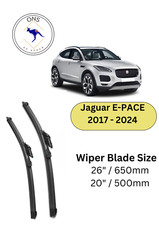 WIPER BLADES FOR Jaguar E-PACE 2017 - 2024 (X540)