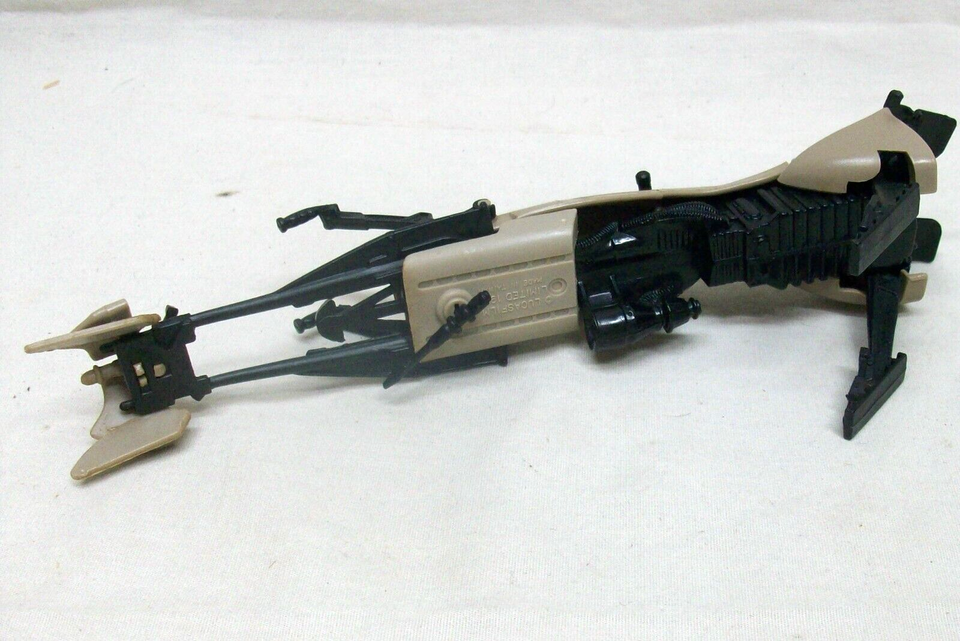 Original 1983 Complete Star Wars Land Speeder Bike with Flaps (Kenner