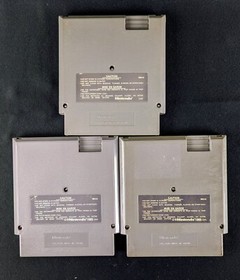 Lot of 3x Super Mario Bros. Games for Nintendo NES CARTRIDGE ONLY TESTED