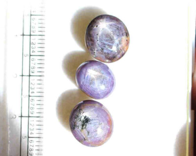 Natural 6 Rays Star Ruby Loose Gemstone Oval Cabochon Star Ruby 26.50 Ct