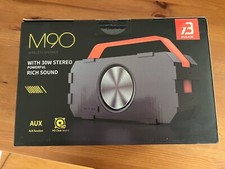 Bugani M90 Portable Wireless Bluetooth Speaker,Stereo Sound,Outdoor
