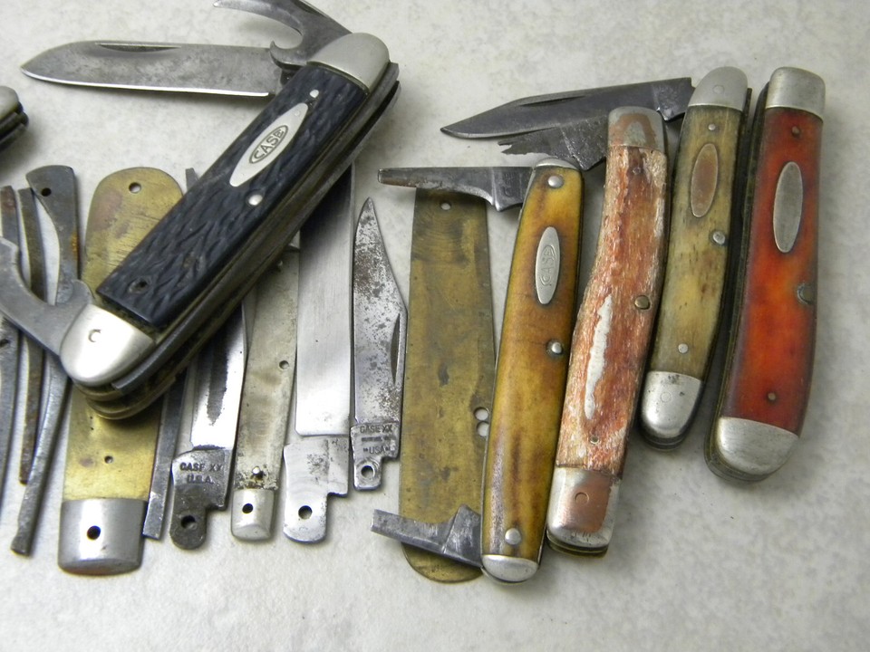 Lot of Case Knife Parts and Pieces eBay
