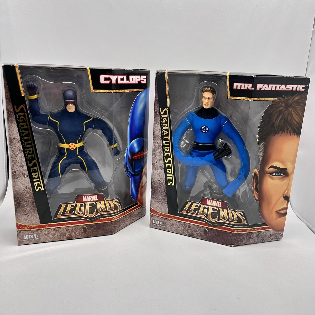Marvel Legends Signature Series Cyclops And Mr Fantastic