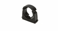 Talon Black 25mm Single Hinged Pipe Clip 25mm - 27.4mm