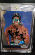 2007 Donruss Americana Ultimate Warrior autograph and patch card 11/50!!! RARE!!
