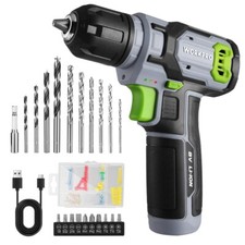 WORKPRO 8V Cordless Drill Driver Set 2.0Ah El...