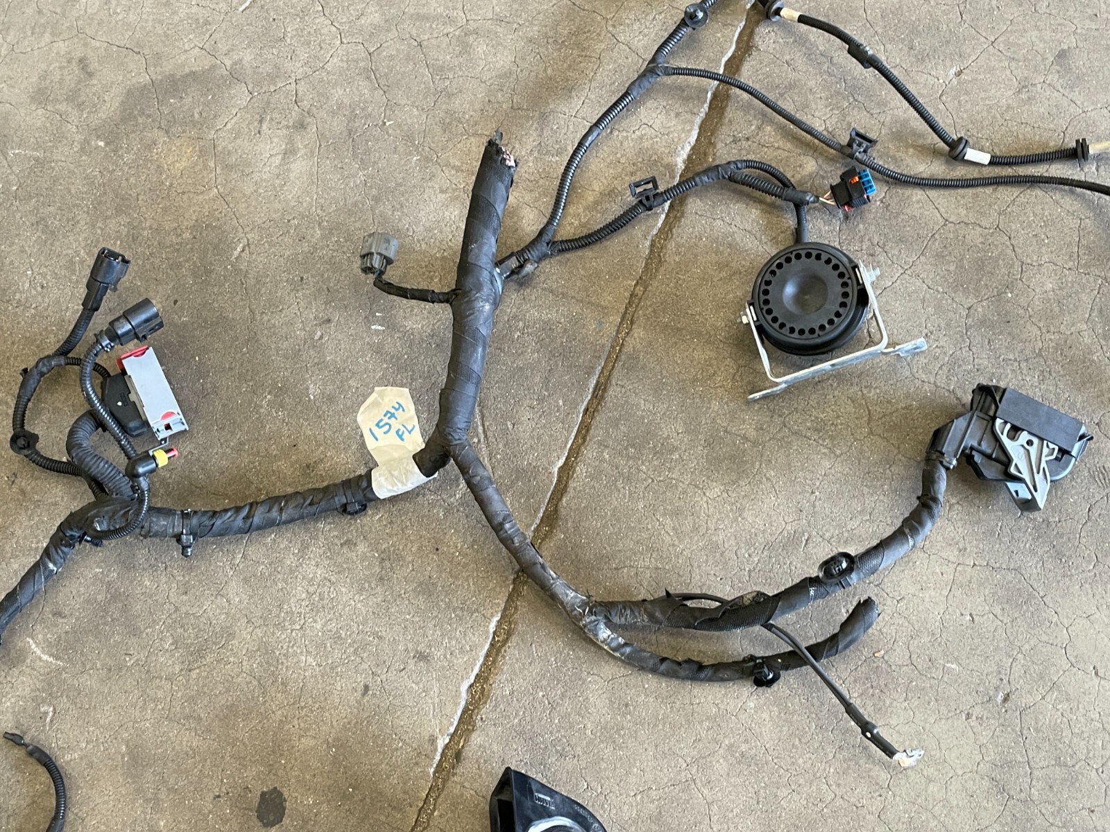 2014-2017 Maserati Quattroporte GTS Left Headlight Lamp Wiring Harness 1574 OEM