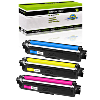 3 Set TN225 TN-225 CMY Toner Fit For Brother MFC-9130CW, MFC-9330CDW, MFC9140CDW