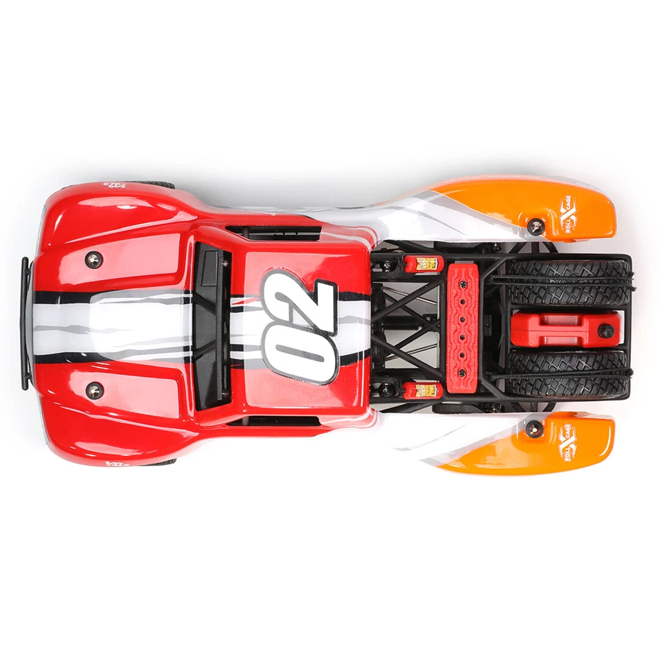 Orlandoo Hunter 1/32 RWD Micro Roll Cage Trophy Truck Kit Red Body - Image 4 of 4