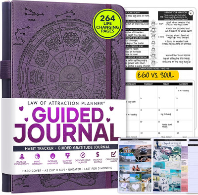 Guided Journal 90 Tage Dankbarkeit, Planer für psychische Gesundheit für Achtsamkeit Selbstfürsorge