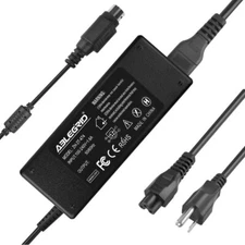 Left Positive 4-Pin Tip AC Adapter Charger Power Supply Cord 19V 4.74A 90W Mains