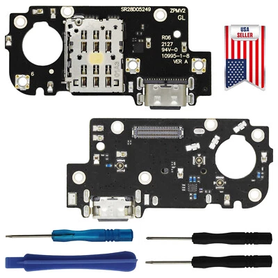 USB Charging Port Board Dock Reader Mic For Motorola Moto Edge 2021 5G XT2141-2