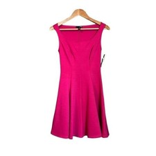 NWT! Aqua magenta skater dress