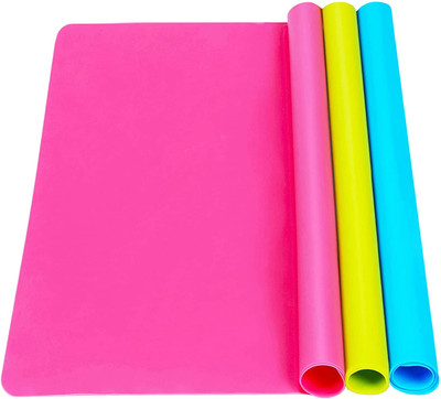 3 Pack Silicone Mat Large Silicone Sheets for Crafts, Liquid, Resin Jewelry Cast