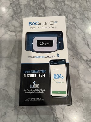 BACtrack C6 Keychain Breathalyzer | Professional - *SEALED* - Bluetooth  NEW