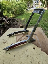 1986 Honda Shadow Vt500c Rear Seat Bar  Aluminum Missing Reflectors