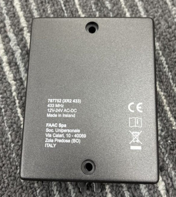 FAAC XR2-433C (787752) Automatic Gate Receiver