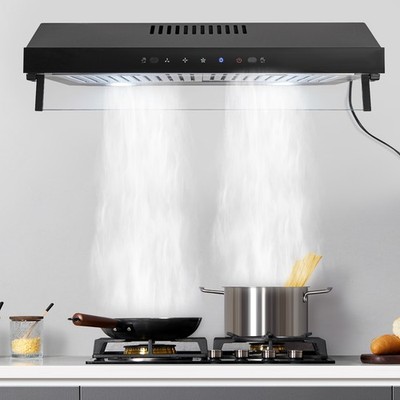 24inch Under Cabinet Range Hood Stainless Steel 600CFM Kitchen Vent