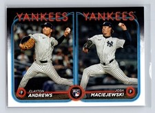 2024 Topps Update #US163 Clayton Andrews, Josh Maciejewski (RC) Rookie Combos