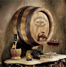 Cabeza de barril de vino de