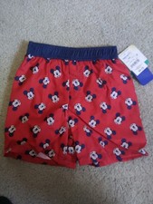 Disney Baby Swim Trunks Mickey Mouse Size 24 Months Pull On Mesh upf 50 New
