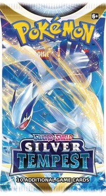 Pokemon TCG Sword & Shield Silver Tempest Booster Pack Sealed New (73