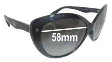 SFx Replacement Sunglass Lenses fits Prada SPR21N - 58mm Wide