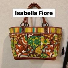 Authentic ISABELLA FIORE Handbag tote Embroidery and Beads y2k vintage archive