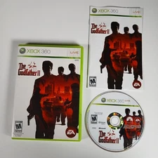 The Godfather II (Microsoft Xbox 360) CIB - TESTED - Fast Shipping
